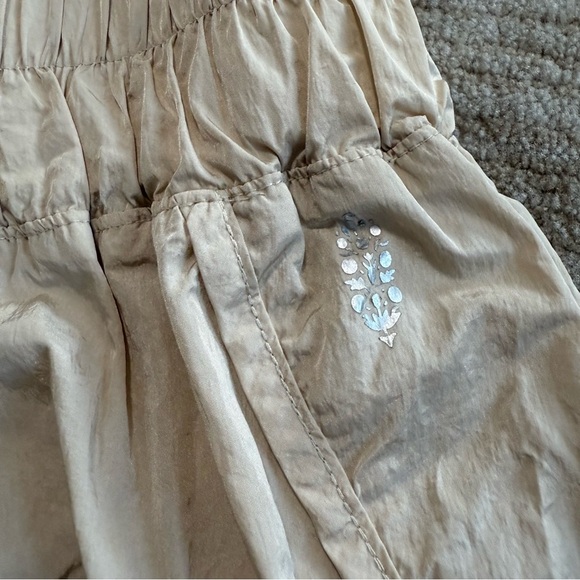 Free People Movement Women’s The Way Home Shorts Bright Cream Size Large - Picture 3 of 6